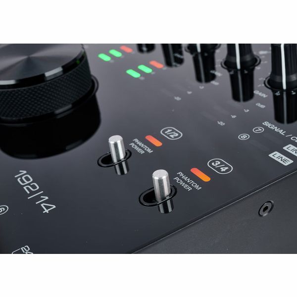 MV-Mixer 2-Channel 24-bit/192kHz Audio Interface for Mac & Windows with 2x  XLR-1/4” Combo Inputs for Mic, Instrument & Line Signals