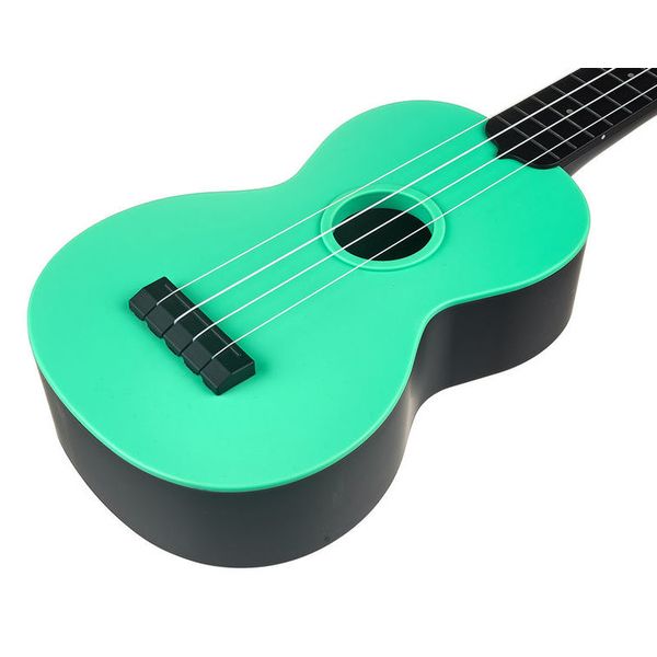 Kala Waterman Soprano Green Ukulele