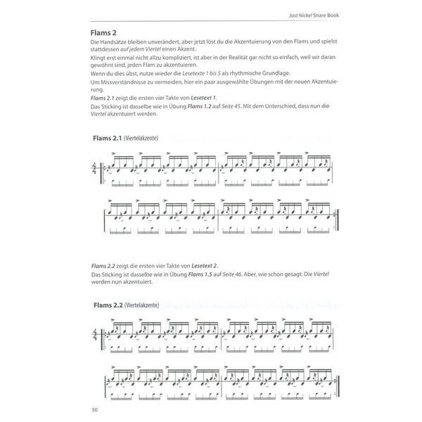 Alfred Music Publishing Jost Nickel Snare Book German