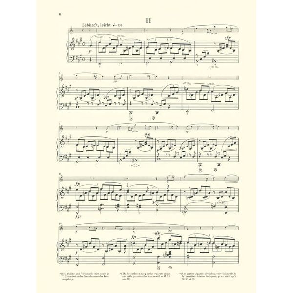 Henle Verlag Schumann Fantasiestücke Cl