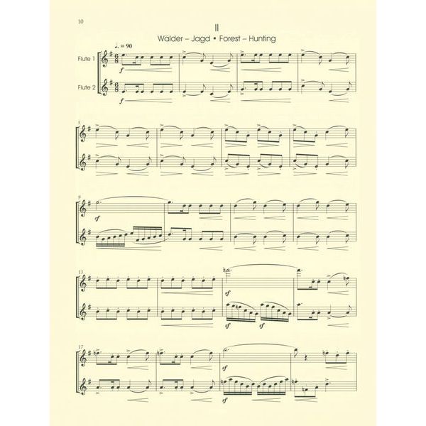 Bärenreiter Smetana Die Moldau 2 Flutes