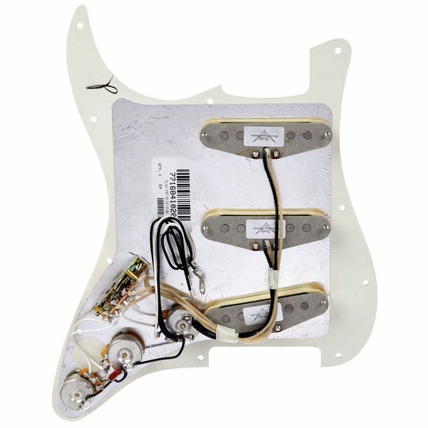 Set de Pickguard Plaque Guitare Électrique SSS Style en Métal avec Vis de  Montage Précâblé Pour Fender Strat ST - Cdiscount Instruments de musique