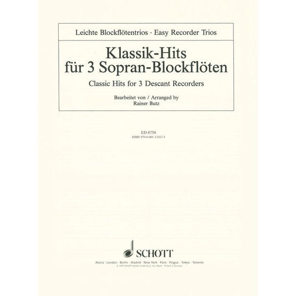 Schott Klassik-Hits