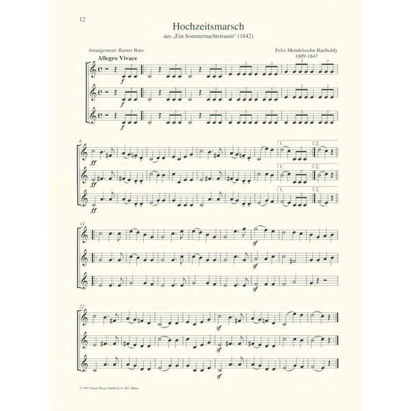 Schott Klassik-Hits
