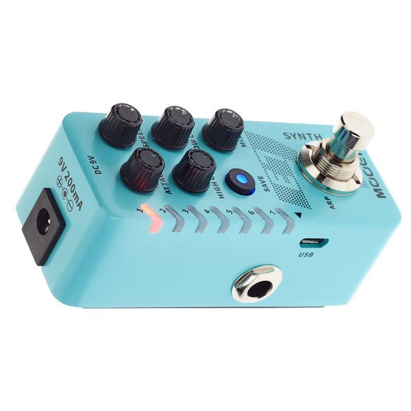 Mooer E7 Polyphonic Guitar Synth. – Thomann France