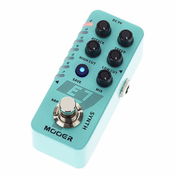 Mooer E7 Polyphonic Guitar Synth. – Thomann UK