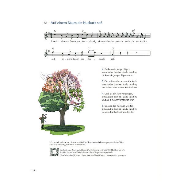 Carus Verlag Kinderlieder Liederbuch