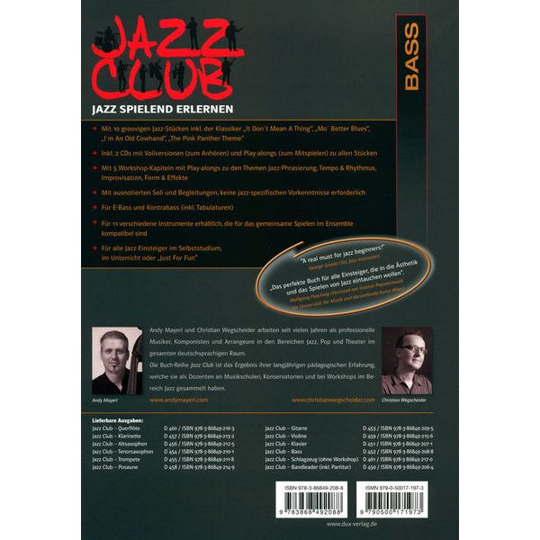 Edition Dux Jazz Club Bass