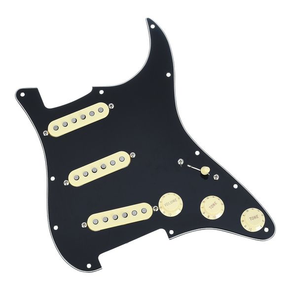 Fender Pre-Wired ST PG Tex-Mex SSS BK