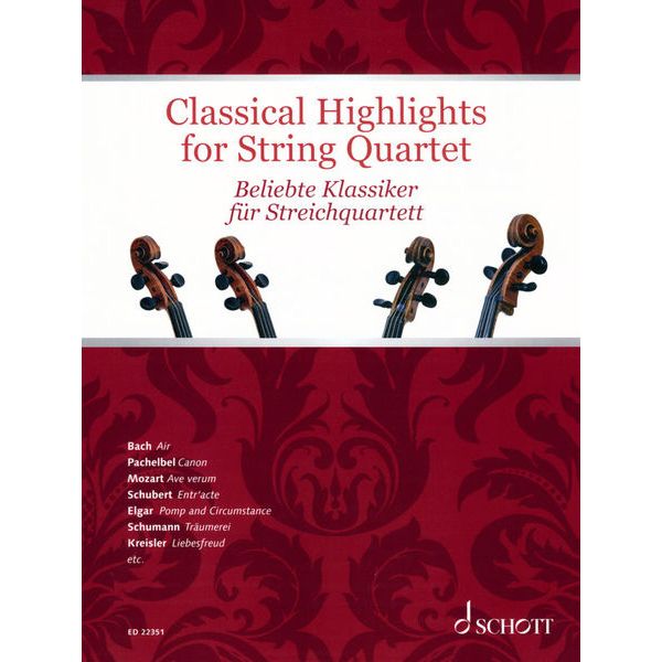 Schott Classical Highlights Quartet