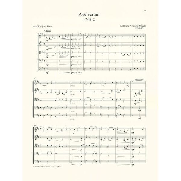 Schott Classical Highlights Quartet