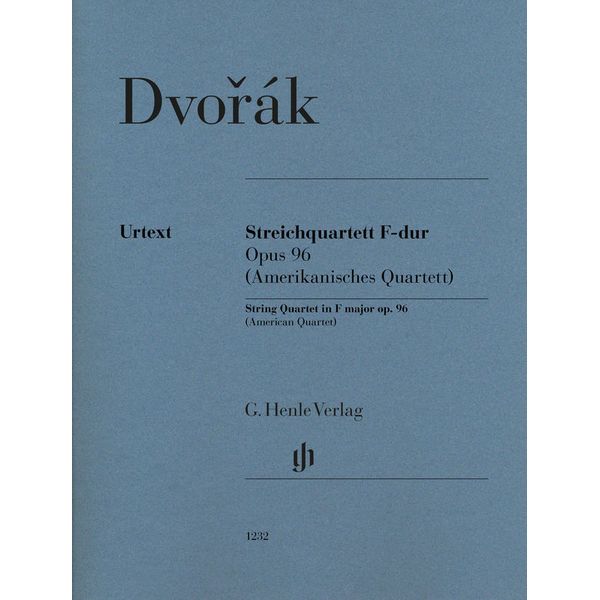 Henle Verlag Dvorak Streichquartett F-dur
