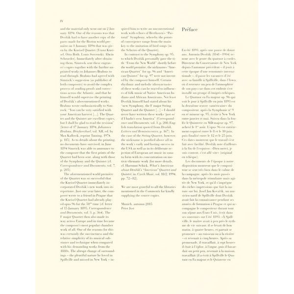 Henle Verlag Dvorak Streichquartett F-dur