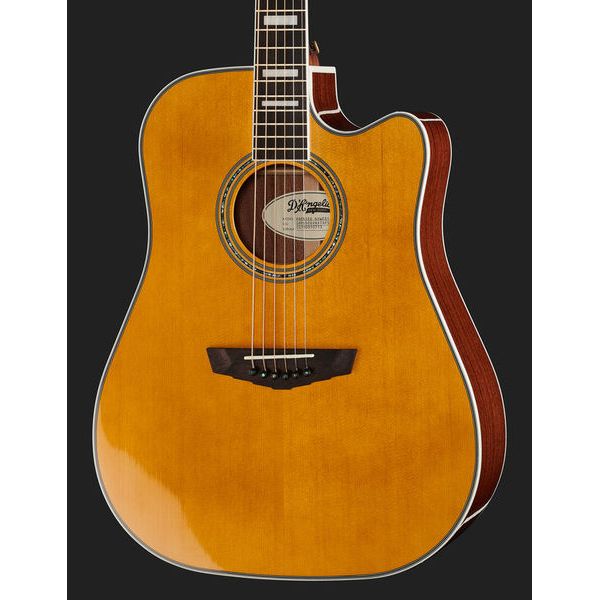 DAngelico Premier Bowery Vintage Natural