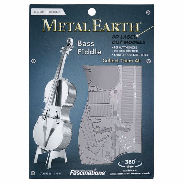 Invento Products Metal Earth Bass Fiddle