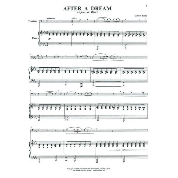 Hal Leonard Canadian Brass Trombone Med.