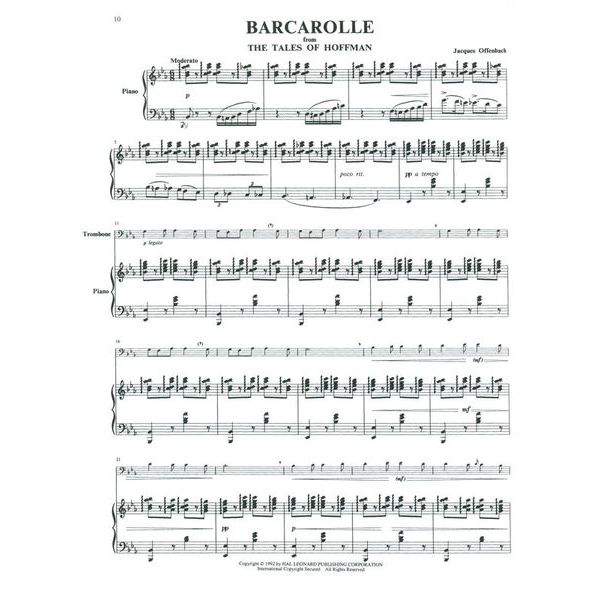 Hal Leonard Canadian Brass Trombone Med.