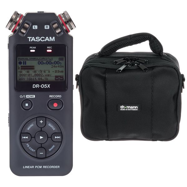 TASCAM-Grabadora de voz profesional DR05x DR-05X, grabadora de voz