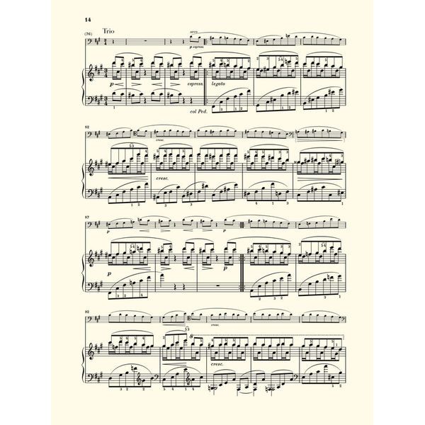 Henle Verlag Brahms Sonate e-moll Cello