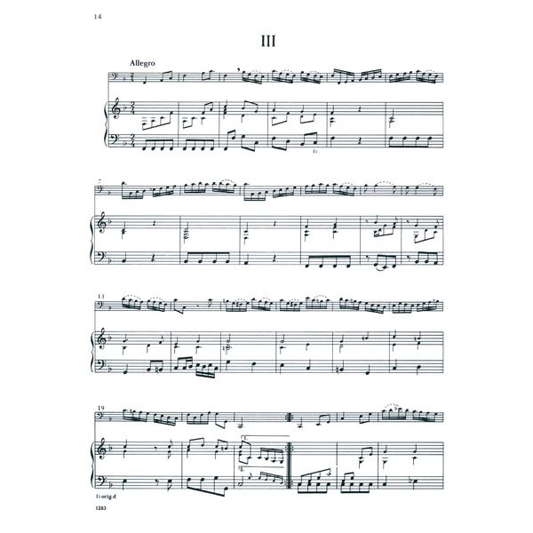 Heinrichshofen's Verlag Cirri Drei Sonaten Cello