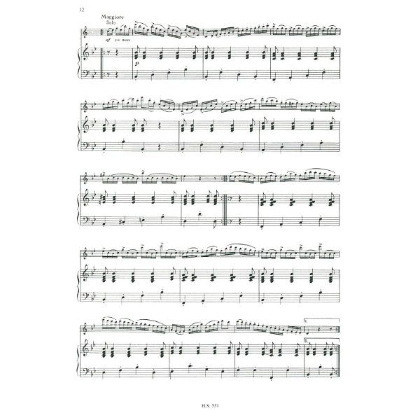Sikorski Musikverlage Rossini Introduction Clarinet
