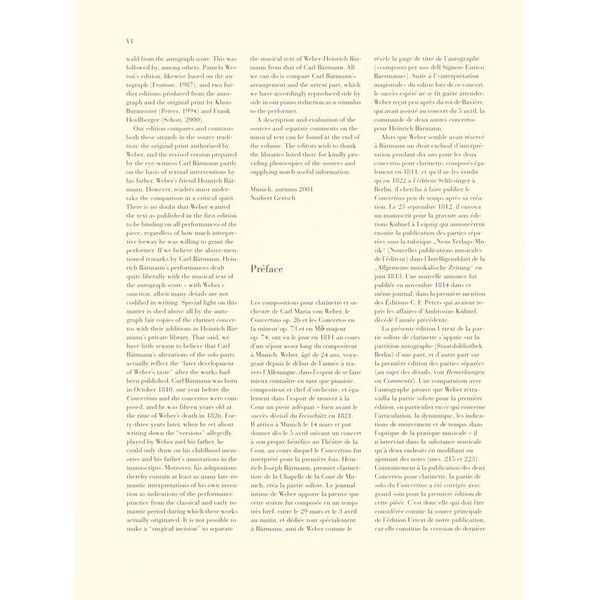 Henle Verlag Weber Concertino op.26