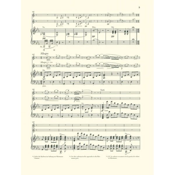 Henle Verlag Weber Concertino op.26