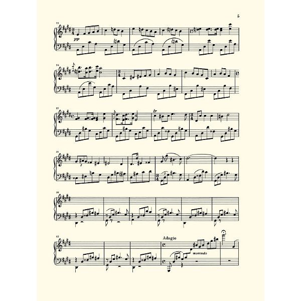 Henle Verlag Chopin Nocturne cis-moll