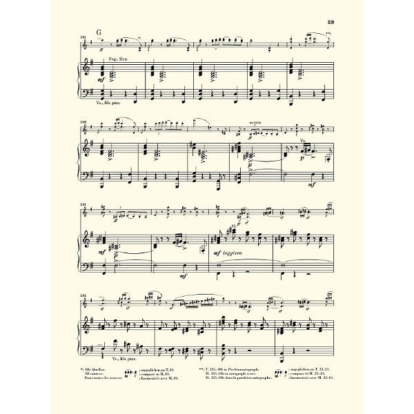 Henle Verlag Bruch Violinkonzert g-moll
