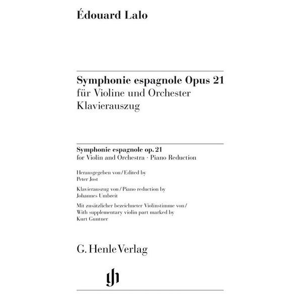 Henle Verlag Lalo Symphonie espagnole