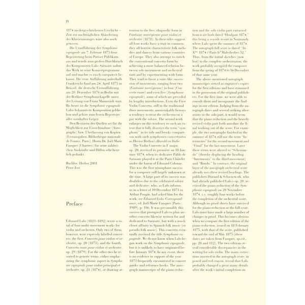 Henle Verlag Lalo Symphonie espagnole