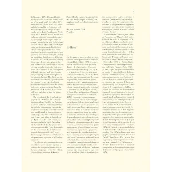 Henle Verlag Lalo Symphonie espagnole