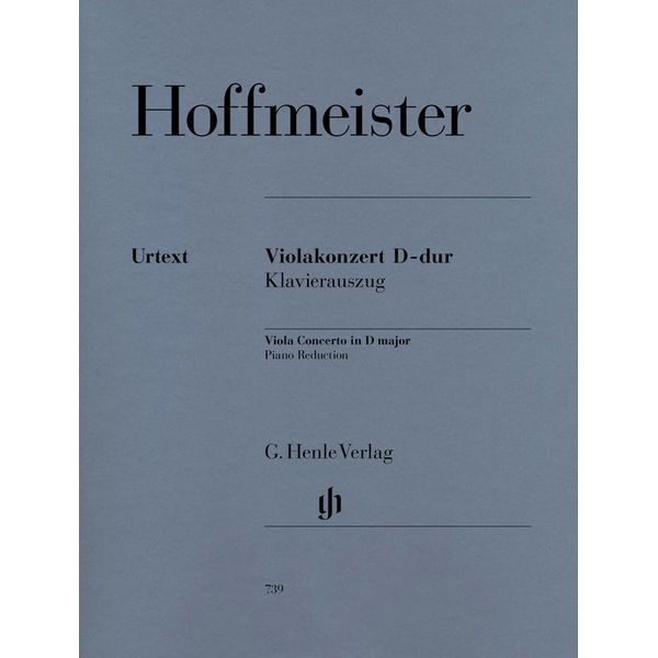 Henle Verlag Hoffmeister Violakonzert