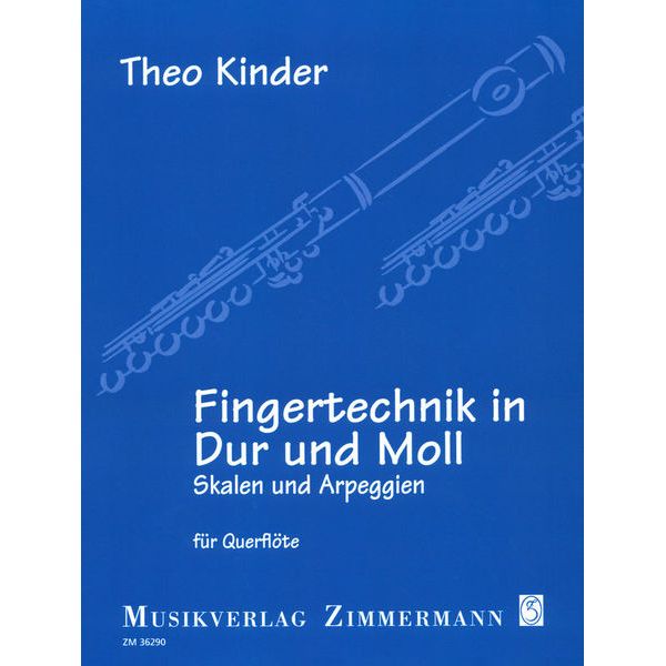 Zimmermann Verlag Fingertechnik Flute