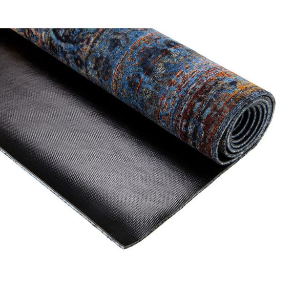Drum N Base Vintage Drum Rug Blue