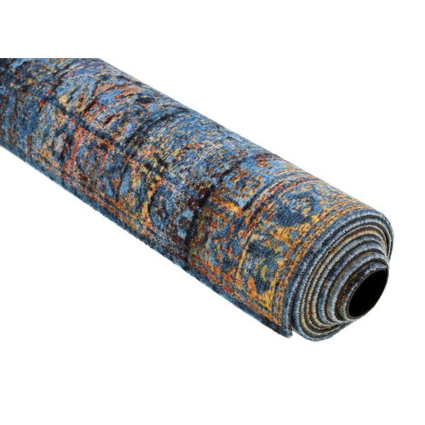 Drum N Base Vintage Drum Rug Blue