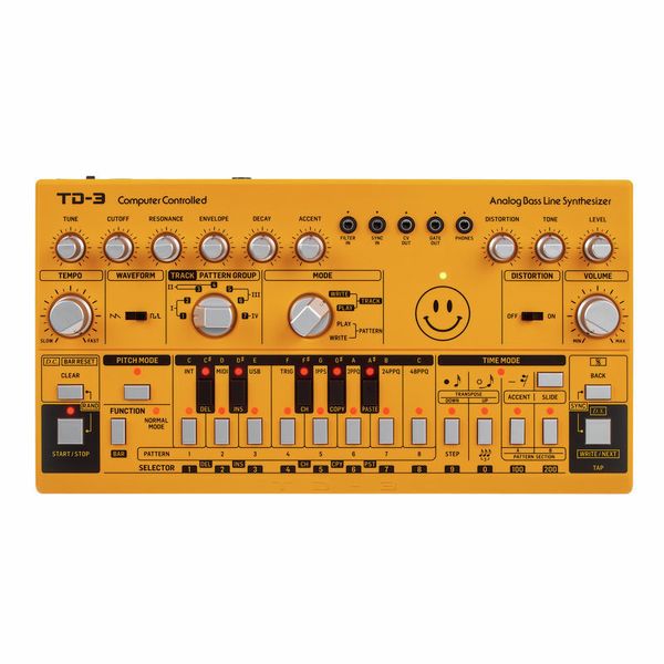 Behringer TD-3-AM ベリンガー イエロー 黄色