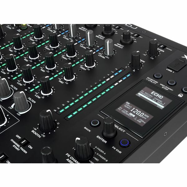 Denon DJ X1850 PRIME Professional 4-Channel DJ Club Mixer with Smart Hub