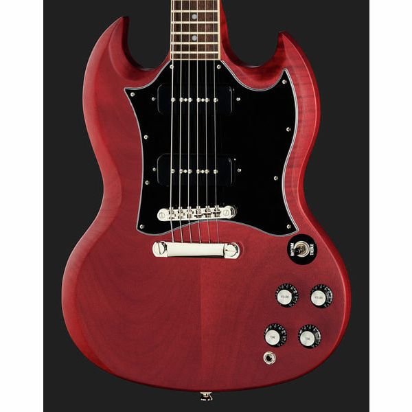 Epiphone SG Classic Worn P-90 Cherry