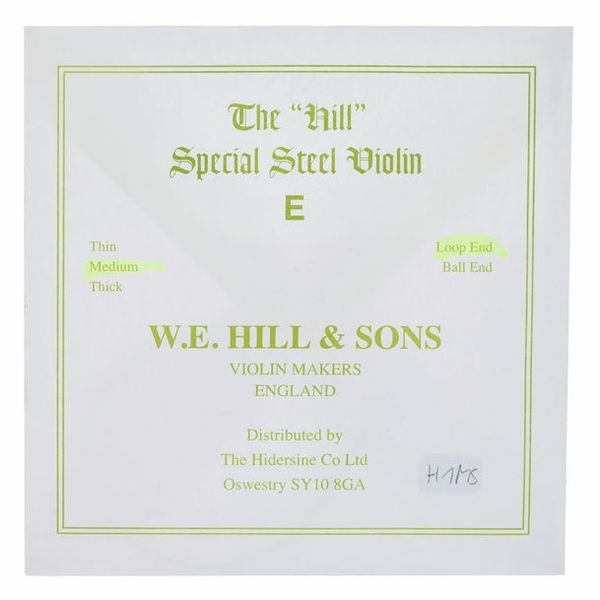 W.E. Hill & Sons E-String 4/4 Medium LP