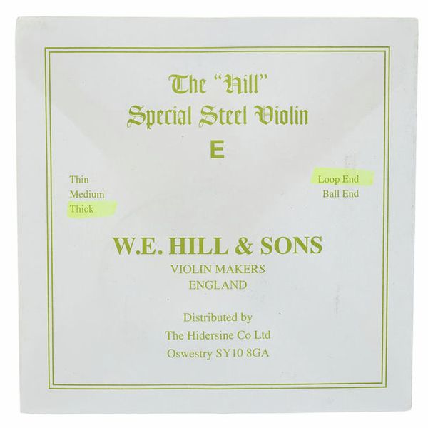 W.E. Hill & Sons E-String 4/4 Strong LP