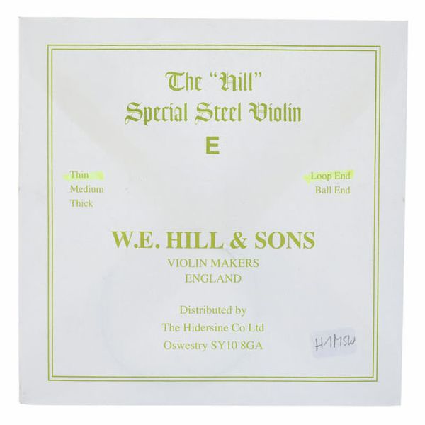 W.E. Hill & Sons E-String 4/4 Soft LP