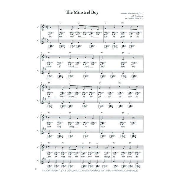 ocarinamusic Irish Folk Music f. Ocarina 2