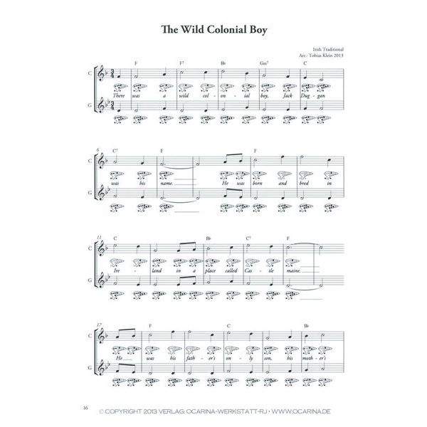 ocarinamusic Irish Folk Music f. Ocarina 2
