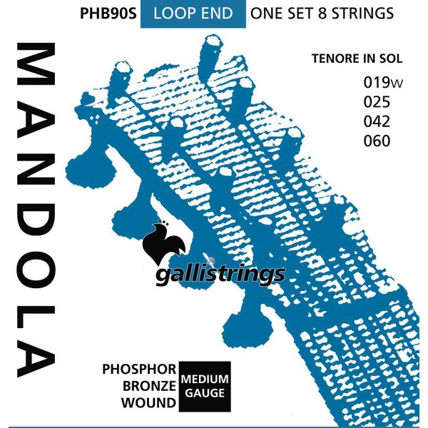 Galli Strings PHB90S Mandola Str. Medium
