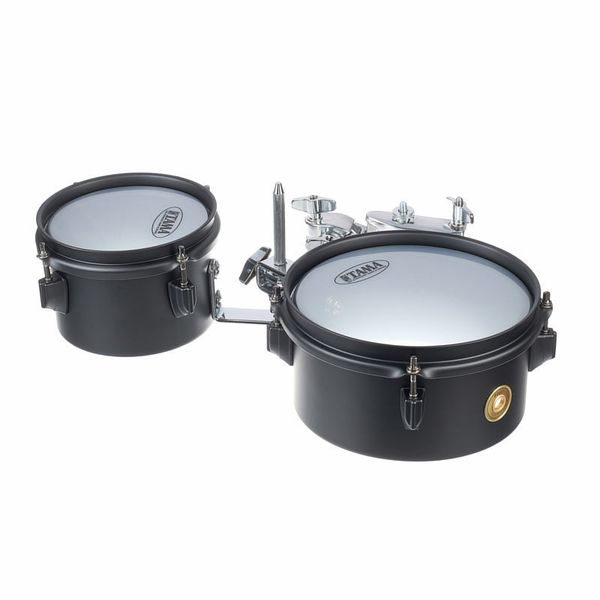 Timbales Mini Latin Percussion – Fûts En Acier Chromé 6" Et 8" | Pour Montage Sur Tige | Son Clair Et Percussif