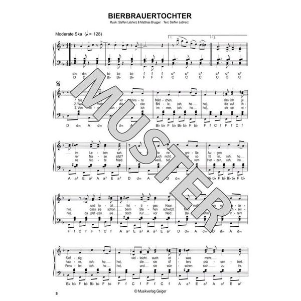 Musikverlag Geiger Wirtshausmusik Accordion 16