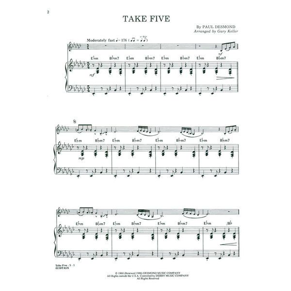 Alfred Music Publishing Take Five Alto Sax