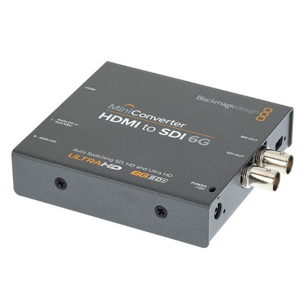 vokal Blank krøllet Blackmagic Design Mini Converter HDMI-SDI 6G – Thomann United States