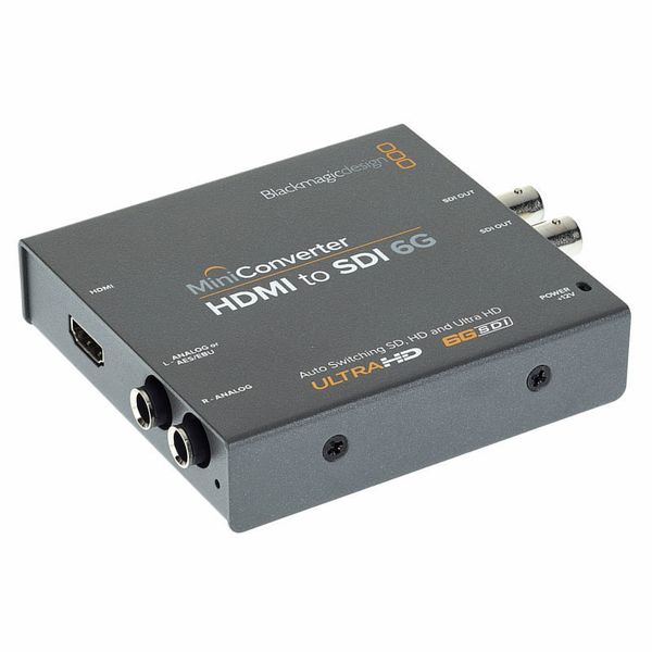 vokal Blank krøllet Blackmagic Design Mini Converter HDMI-SDI 6G – Thomann United States